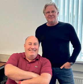 Edwin van Geene (left) en Jan Lodders (right)